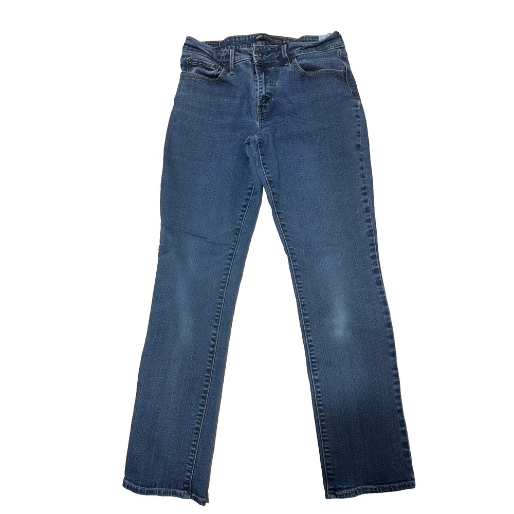 Levis Bold Curve Jeans Womens 10/30 Classic Rise Slim Leg Blue Denim Medium Wash